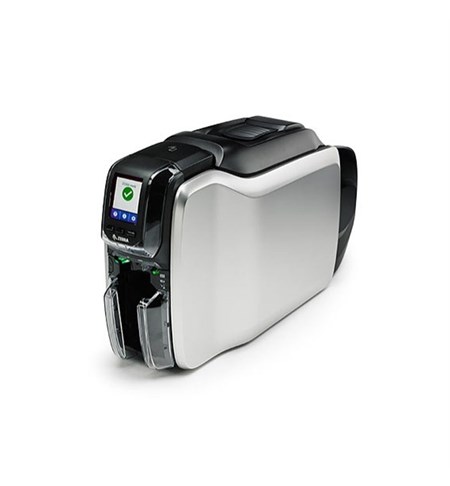 ZC300 Card Printer - Dual Sided, UK/EU Cords, USB, Ethernet & WiFi